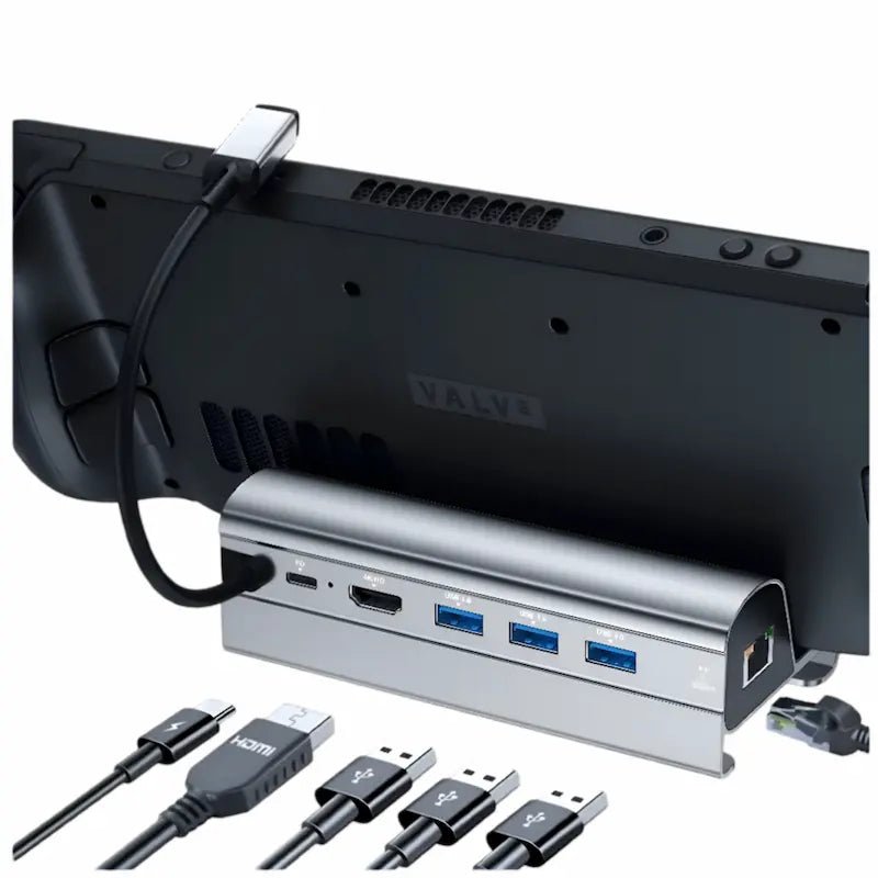DockAxis Steam Deck Docking Station